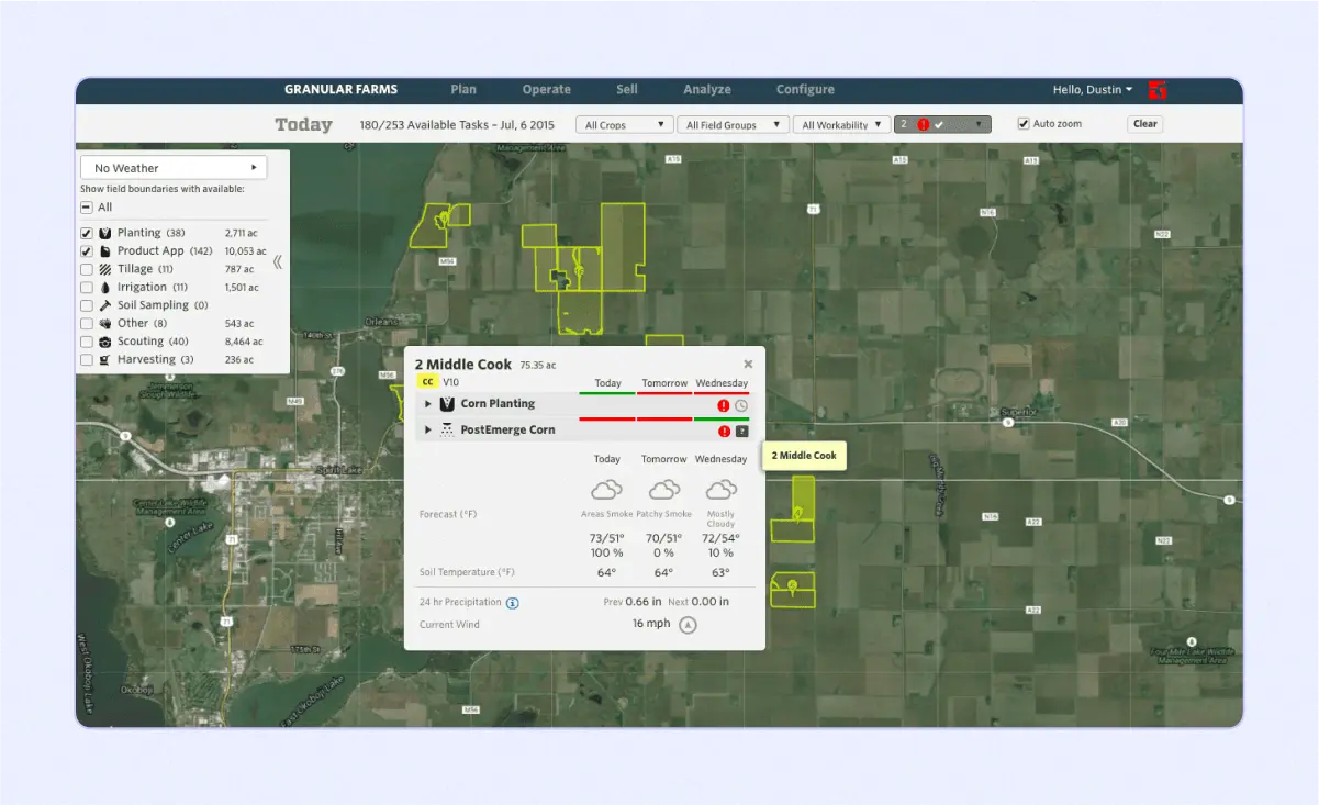 Granular - farm management software for planning and scheduling