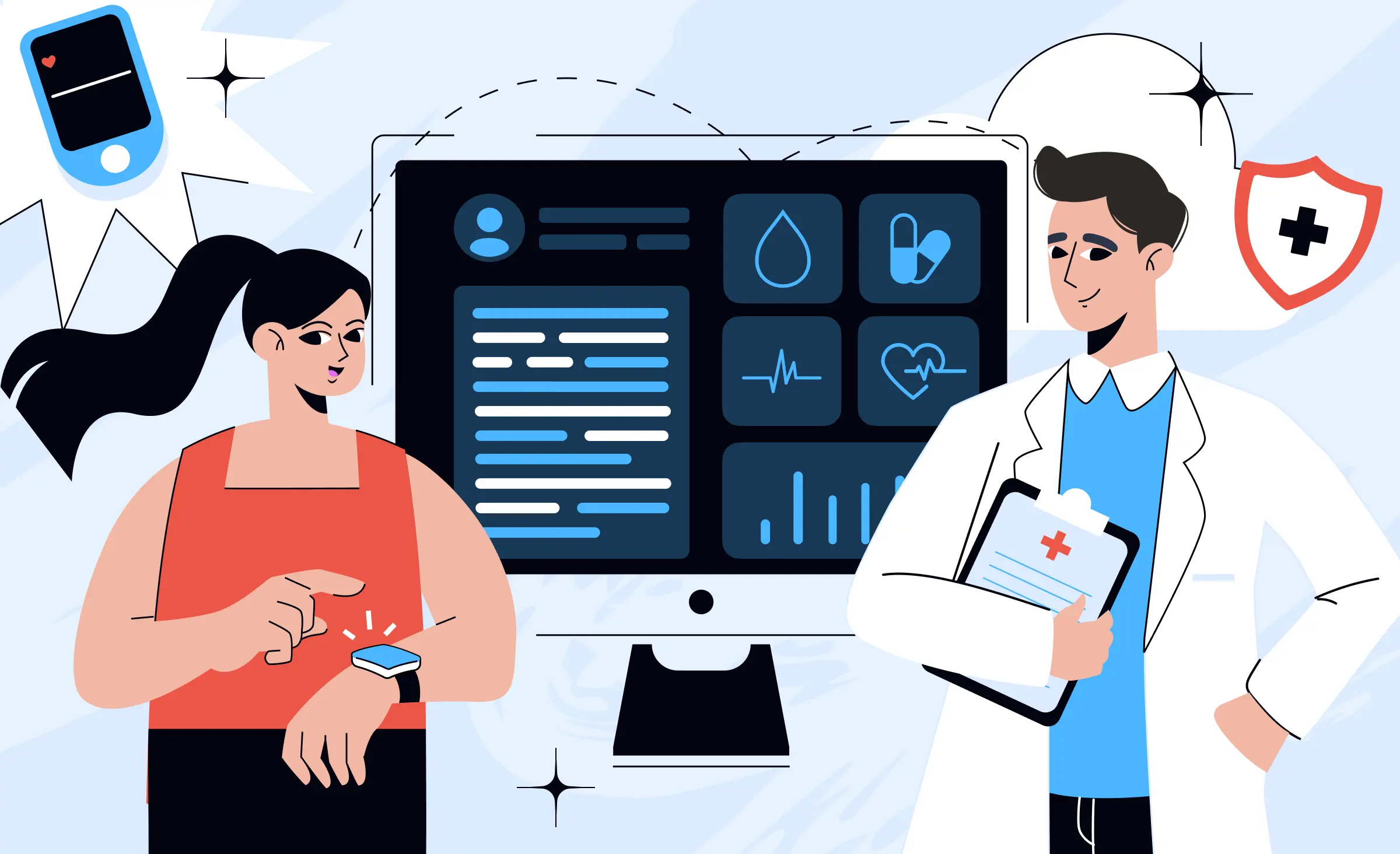 Connected healthcare devices - how they change modern medical care