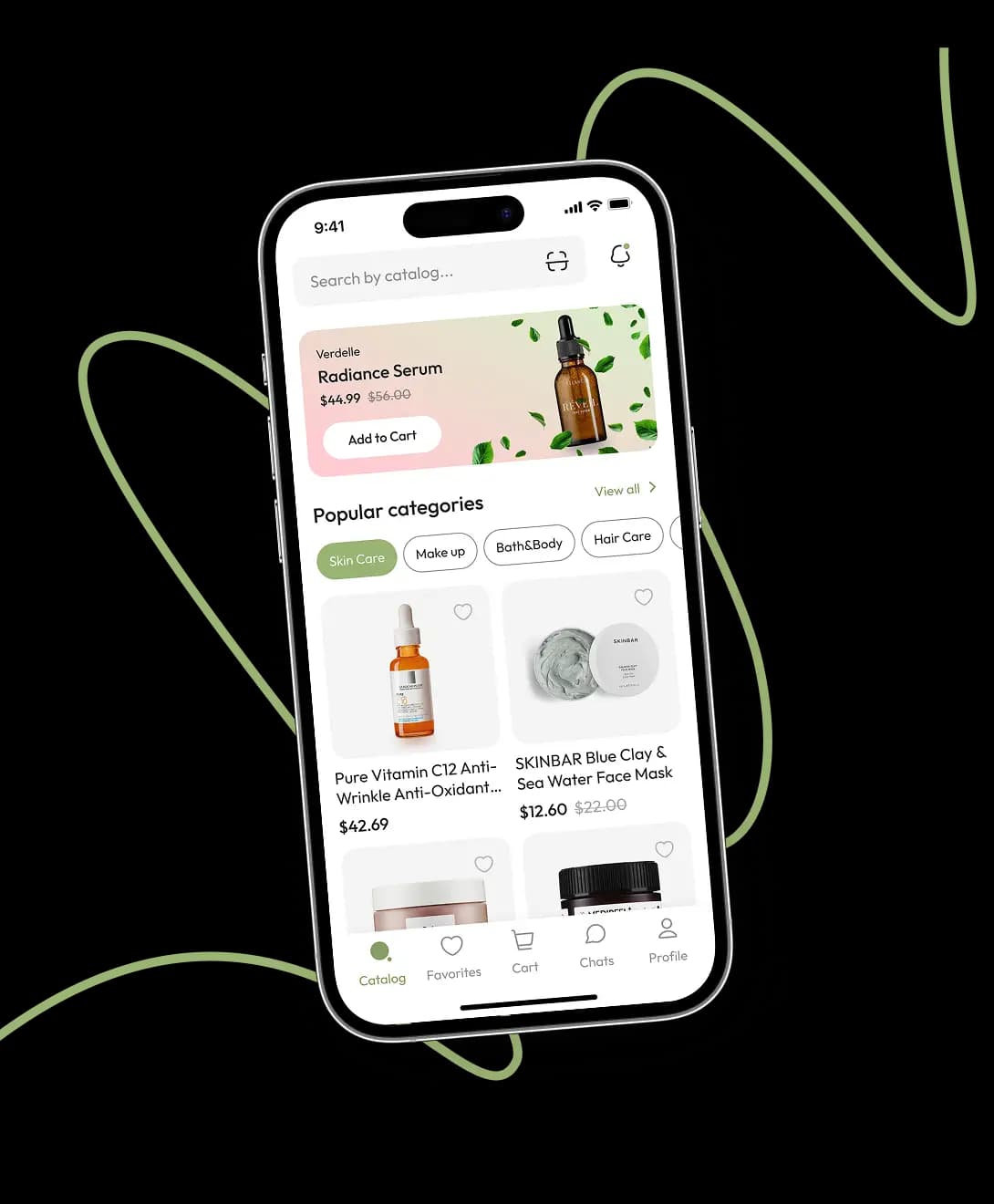 Eco cosmetics marketplace app for Australia